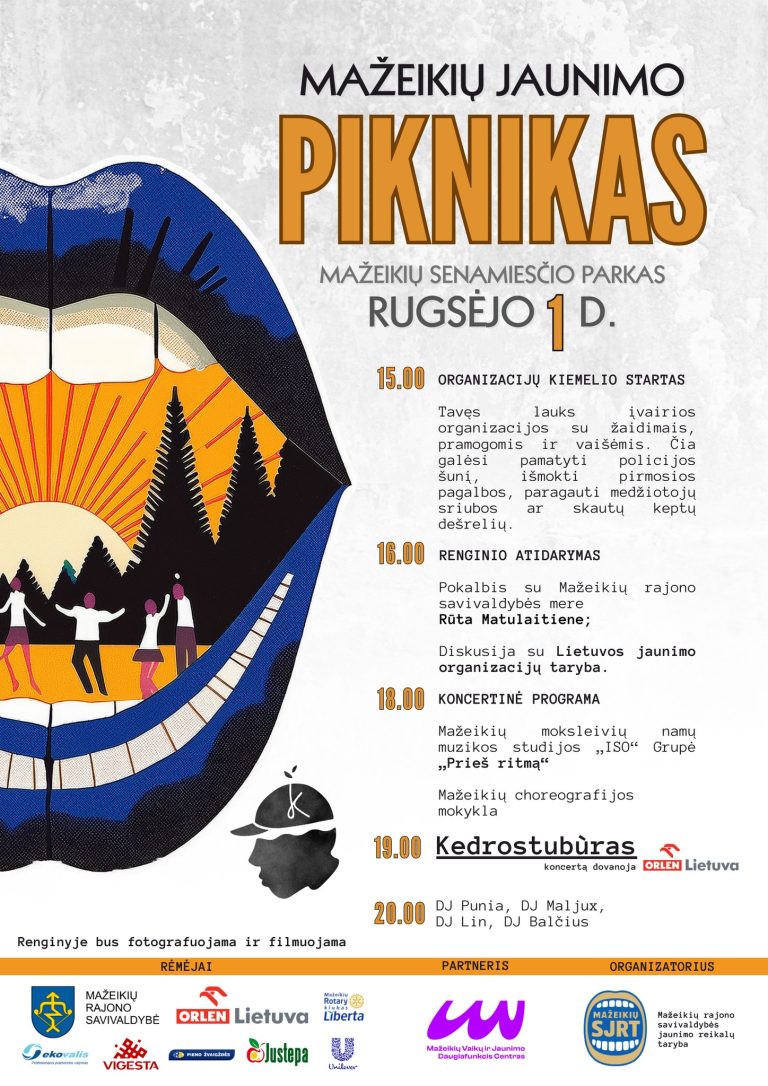 Mažeikių jaunimo piknikas