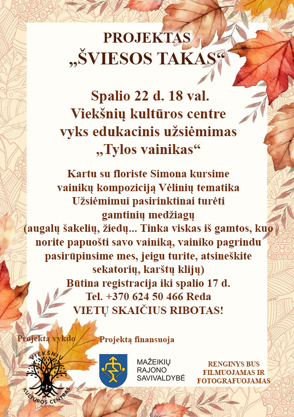 „ŠVIESOS TAKAS“