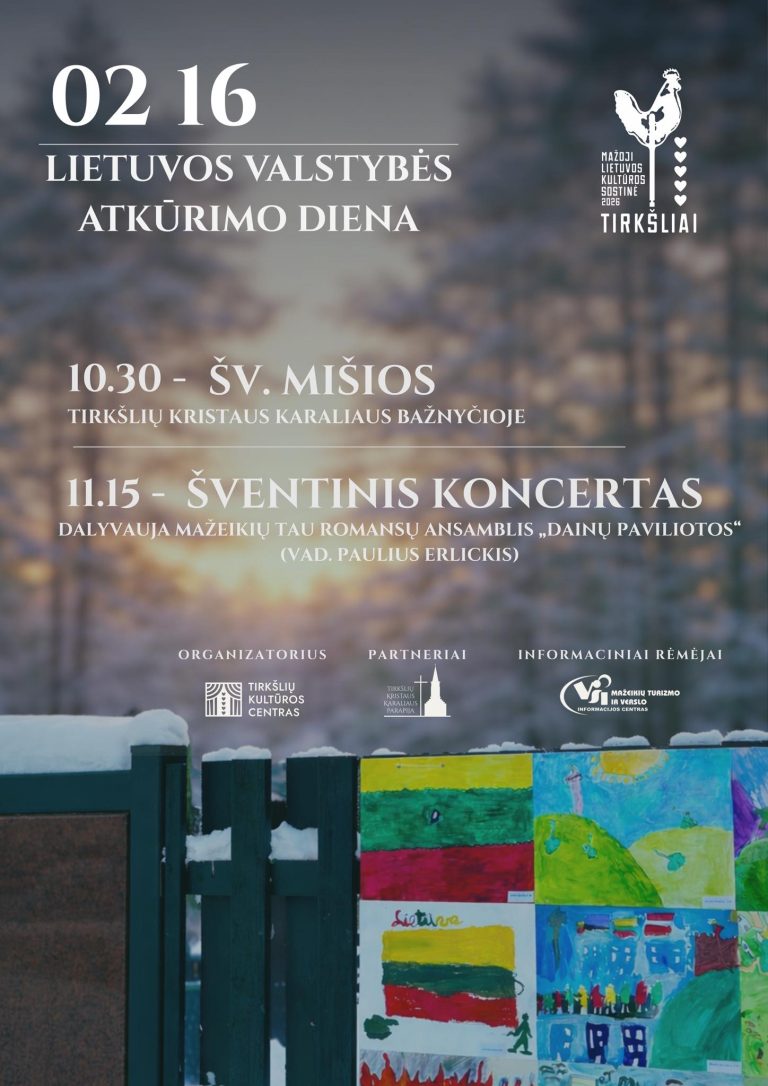  Vasario 16-oji Tirkšliuose