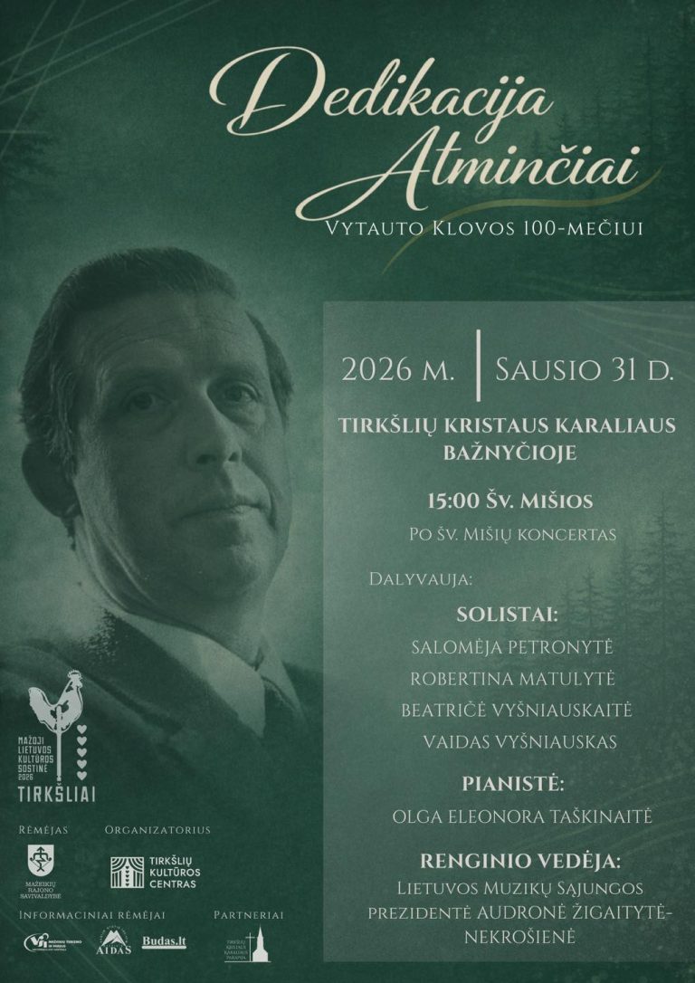 Vytauto Klovos 100-mečiui