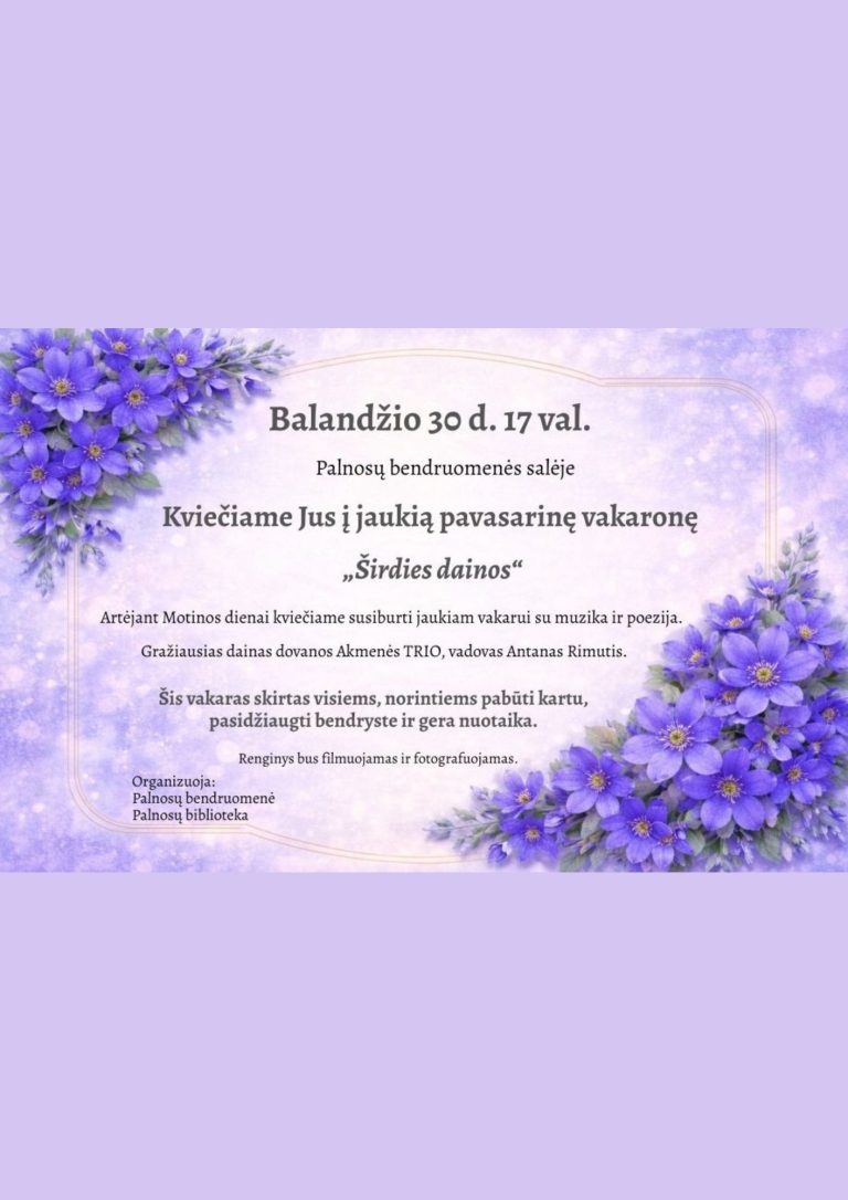 „Širdies dainos“