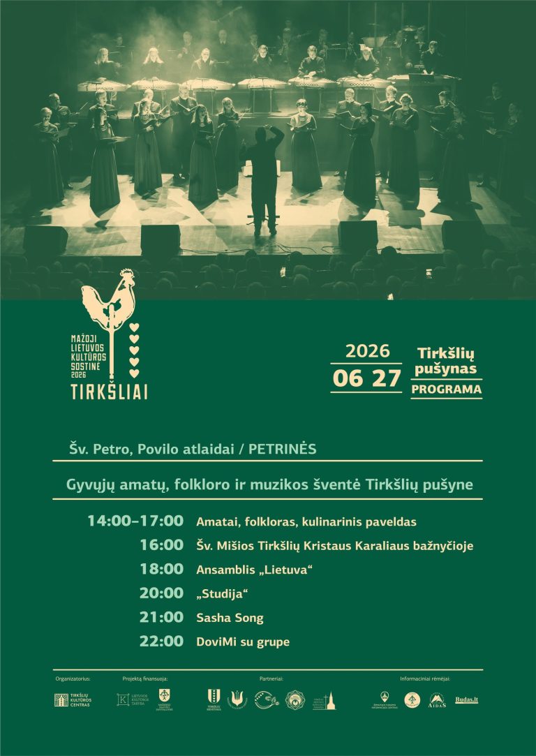 Šėrdės dainuo, ronkas amatė! Petrinės