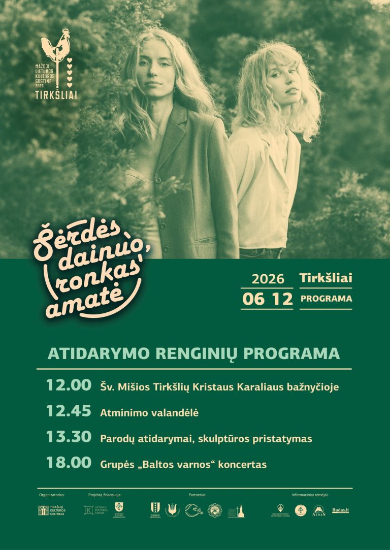 Šėrdės dainuo, ronkas amatė! Atidarymas