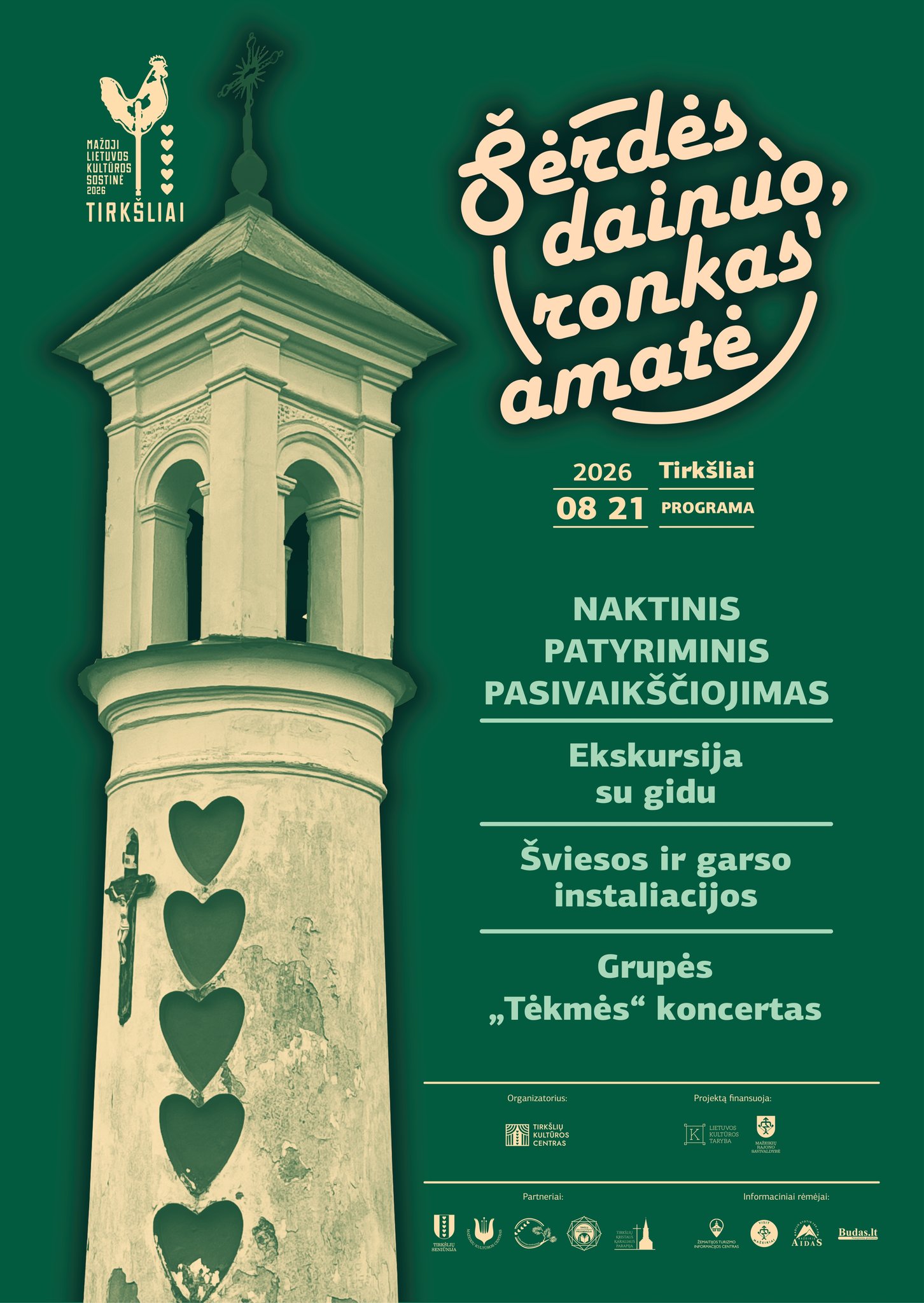 Šėrdės dainuo, ronkas amatė! Naktinis pasivaikščiojimas