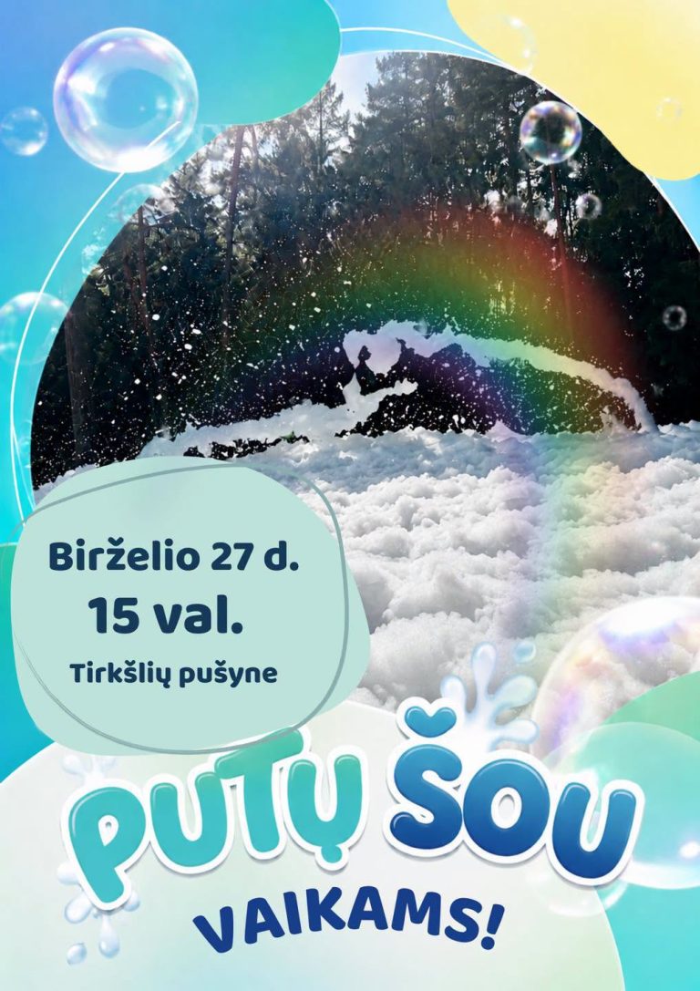 PUTŲ ŠOU VAIKAMS