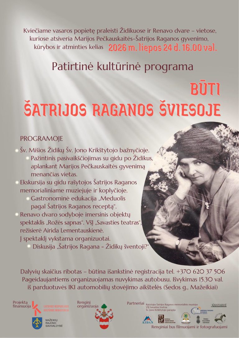 „Būti Šatrijos Raganos šviesoje“