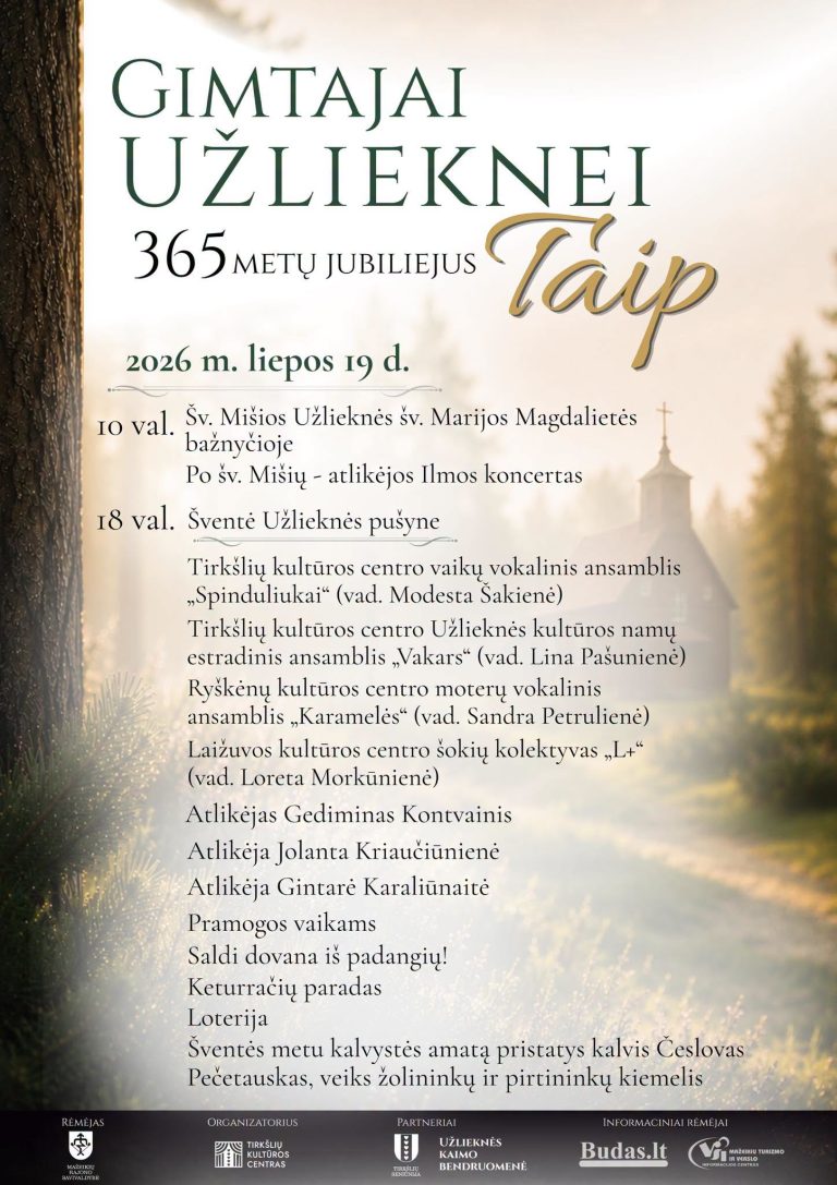 „Gimtajai Užlieknei Taip“