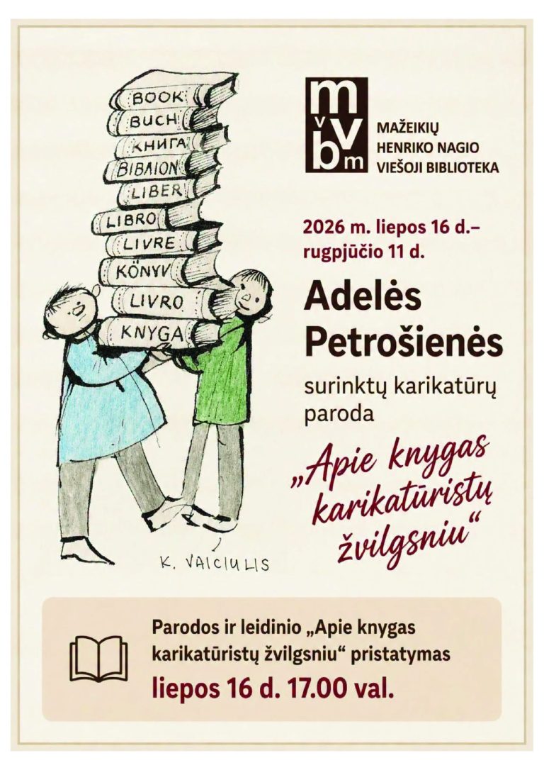 „Apie knygas karikatūristų žvilgsniu“
