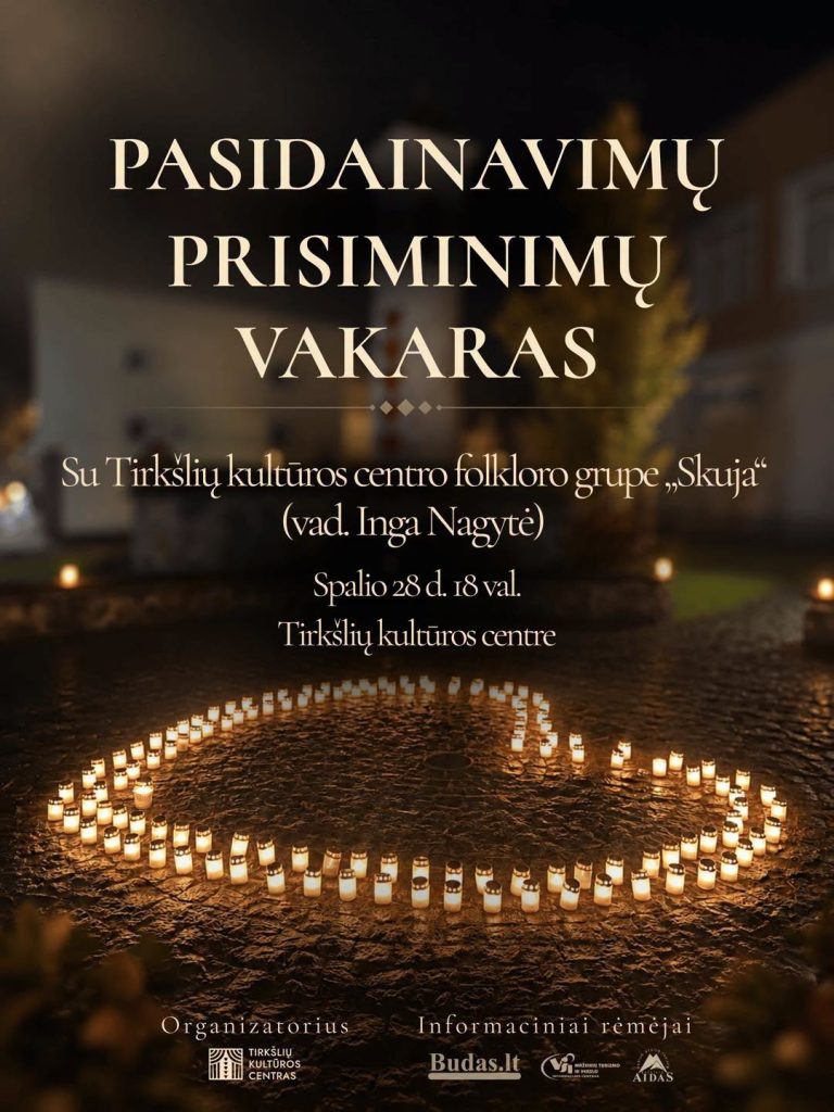 PASIDAINAVIMŲ PRISIMINIMŲ VAKARAS